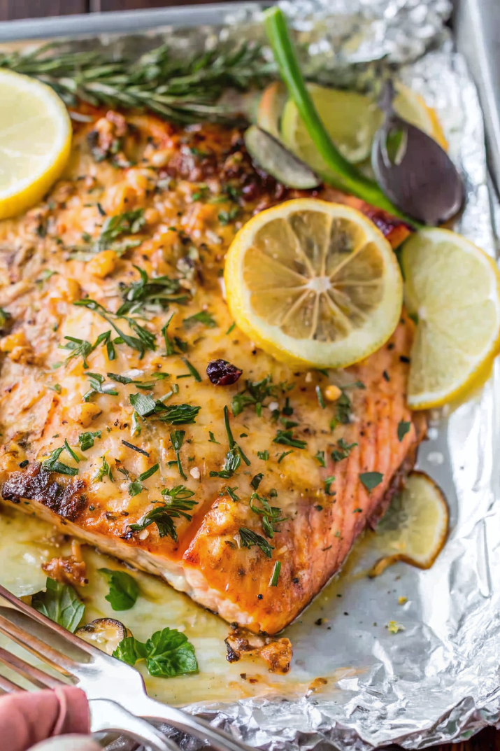 Baked Honey Garlic Salmon – Perfect Foil Packet Recipe Baked Honey Garlic Salmon – Perfect Foil Packet Recipe