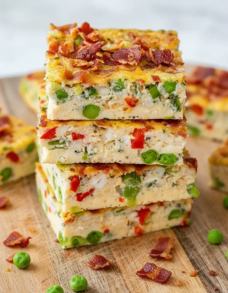 High Protein Cottage Cheese Egg Bake