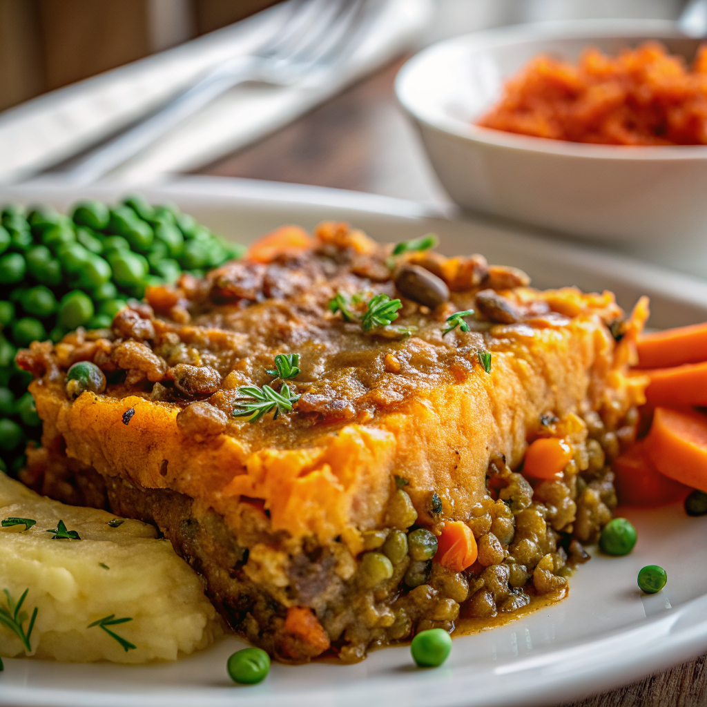 Sweet Potato and Lentil Shepherd’s Pie Recipe