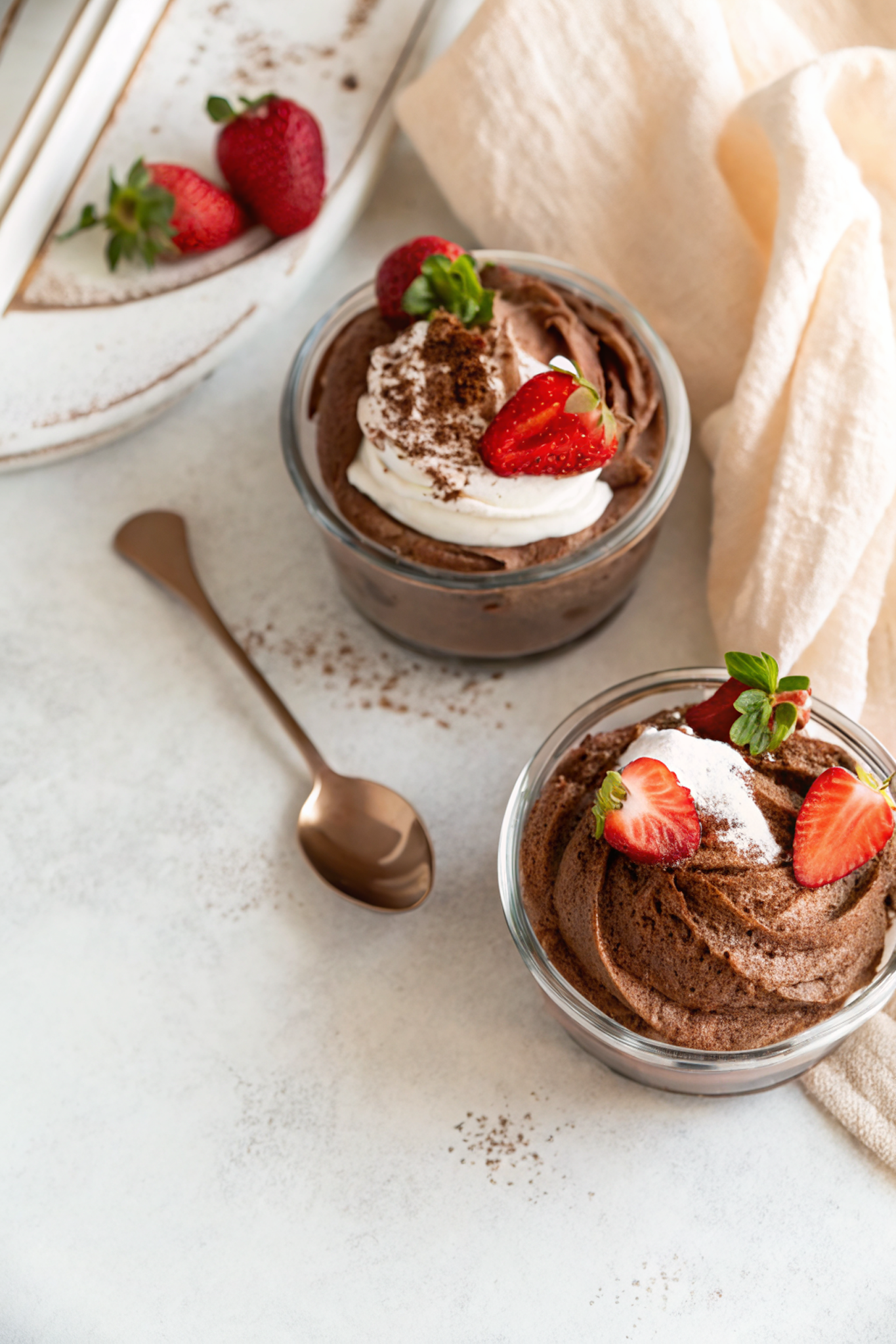 Whipped Greek Yogurt Chocolate Mousse Recipe