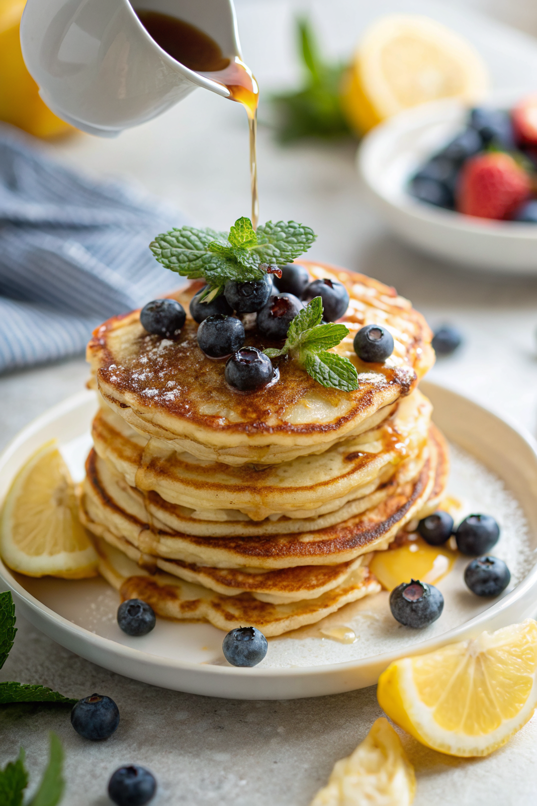 Lemon Ricotta Pancakes: Fluffy Citrus Breakfast Perfection