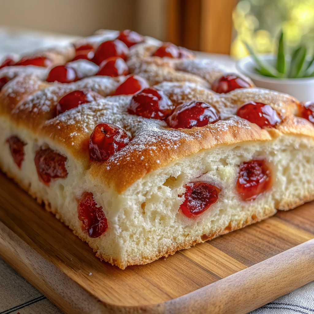 Jam Donut Focaccia: Sweet Bread Perfection in 45 Minutes