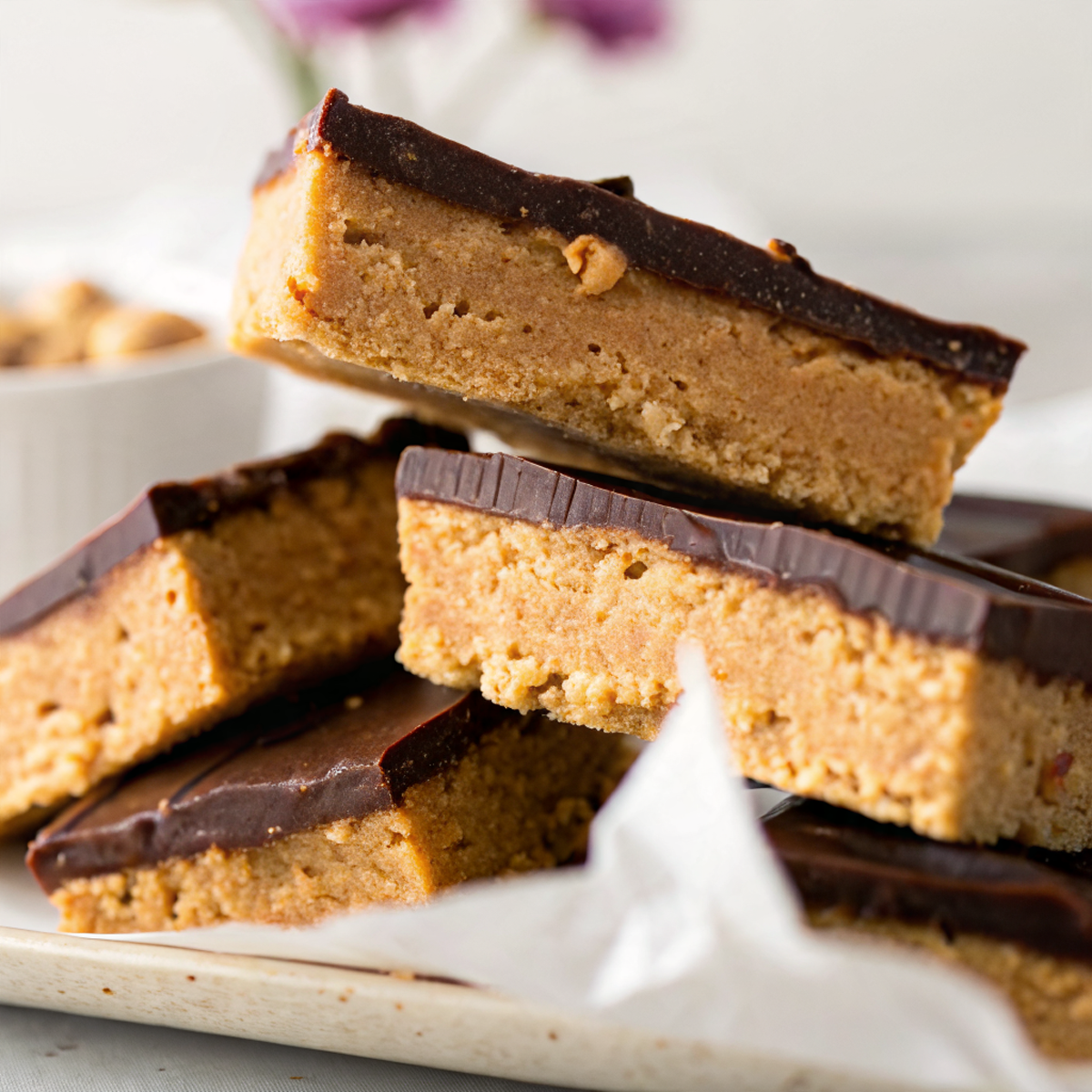 No-Bake Peanut Butter Chocolate Bars: Stunning Layered Dessert