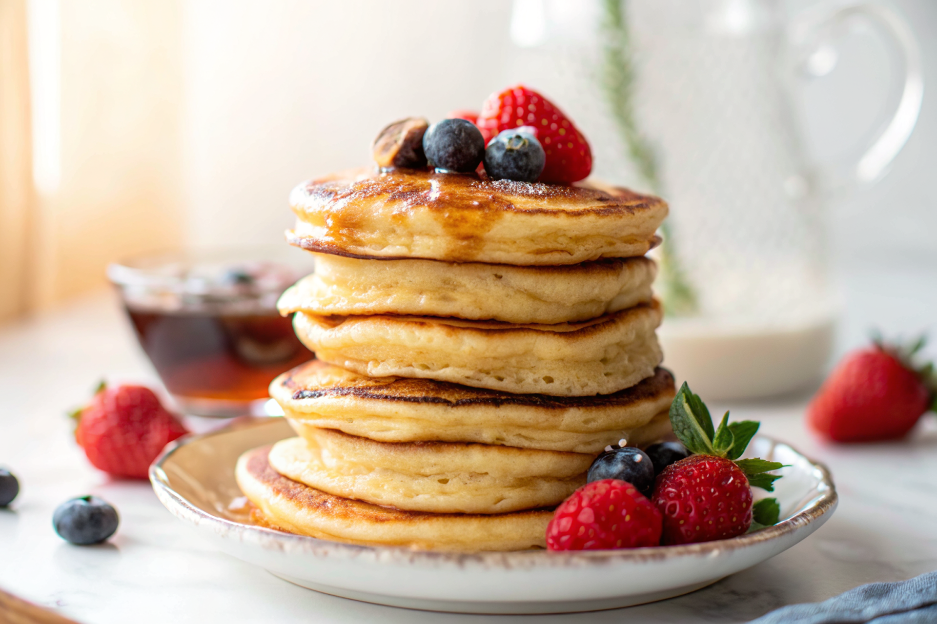 Greek Yogurt Pancakes: Fluffy High-Protein Breakfast Recipe Greek Yogurt Pancakes: Fluffy High-Protein Breakfast Recipe