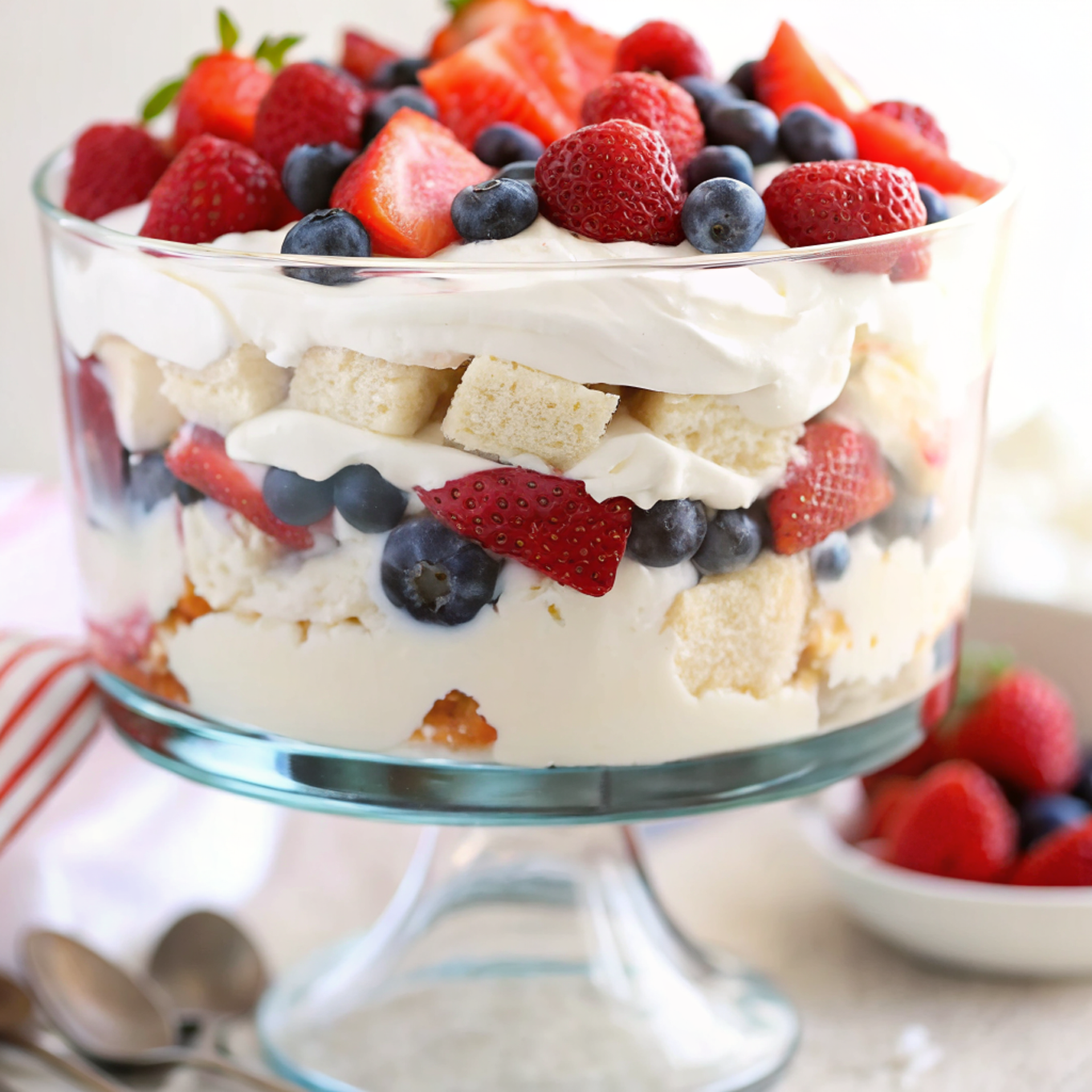 No-Bake Berry Trifle – Easy 25-Minute Layered Dessert